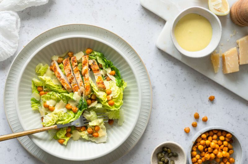 Veganer Ceasar Salat